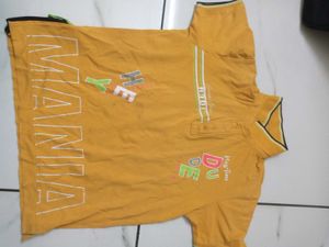 Yellow Polo T-Shirt