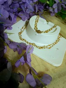 Pearl & Gold Necklace 🤍