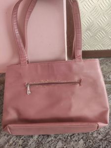 TWO WOMAN BRANDED LEATHER HANDBAGS