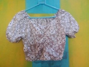 Floral Print Romper