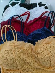 Padded Net Stylish Bra Combo