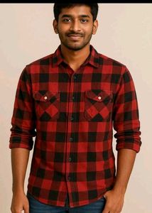 Red & Black Plaid Shirt