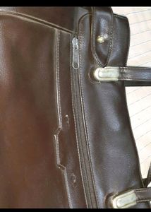 OFFER FOR NOW Pure Brown Leather Handbag