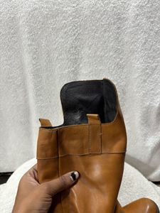 Brown Leather Boots