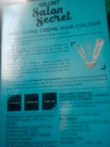Bblunt Hair colour Black  Expiry Date 10/2024
