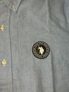 US POLO Men&#39;s Light Blue Shirt