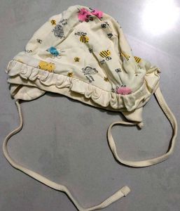 Adorable Hand-Knitted Baby Booties and cap