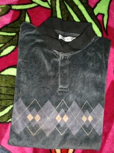 Vintage Argyle Polo Shirt