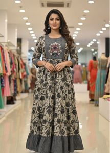 beautiful long kurti 🔥