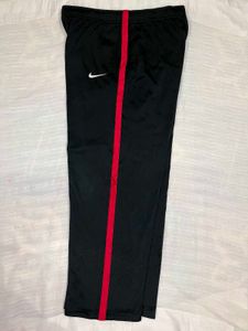 Nike Track Pants with Red Stripe