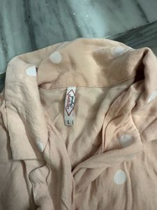 Polka Print Shirt