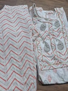 Printed Kurti with Pants