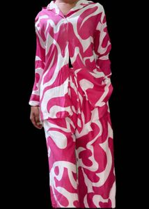 Pink &amp; White Co-ord Set