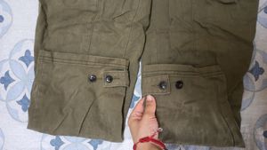 Army Green Cargo Pant
