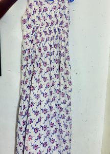 Floral Print Maxi Dress