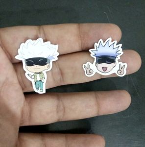 1 Sheet Of 11 Jujutsu Kaison Anime Stickers