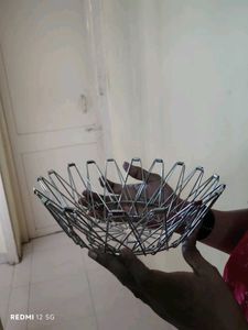 steel strong foldable basket