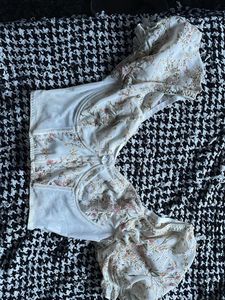 Floral Corset Top