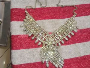 Statement Rhinestone Necklace