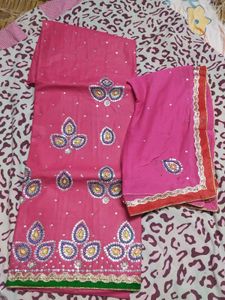 Pink Dress Material