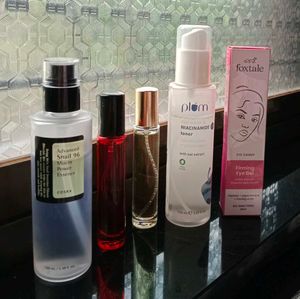 COMBO OF SKINCARE AND PERFUMES