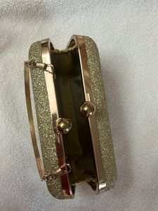 Golden Shimmer Clutch