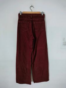 Baggy Maroon Trouser 🦋