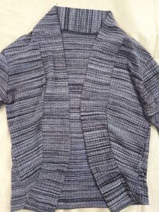Striped Blue Cardigan