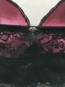 S Black Lace Padded Bra(Victoria&#39;s secret)