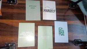 Aesthetic Motivational Quotes Poster Cards
