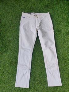 Armani Exchange Denim White Color Jeans