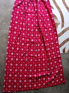 pink colour maxi