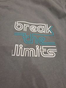 Aule Gray &#34;Break The Limits&#34; Graphic Tee