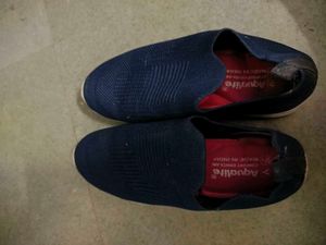 Comfortable Blue Slip-On Shoes