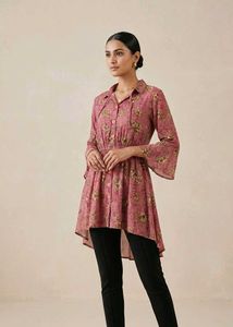 Elegant Floral High-Low Dress💗