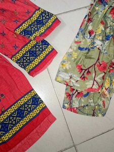 Floral Salwar - Kurta Set