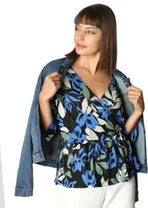 Vero Moda Floral Wrap Top