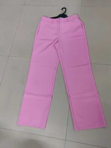 Elegant Pink Wide Leg pant
