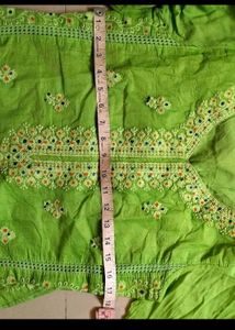 Neon Green Aurgandy Set