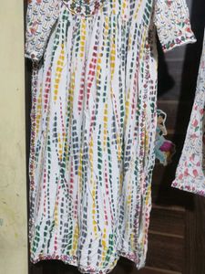 Printed Kurti Set