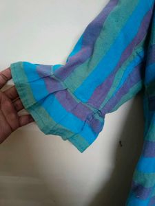 Collar Kurti Multicolored