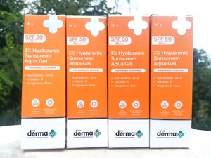The Derma Co 1% Hyaluronic Acid Sunscreen 🌞