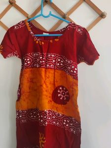Pure Cotton Daily Wear Top And Bottom Set