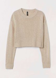 H&amp;M Beige Knit Sweater