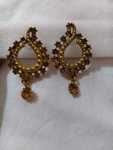 Elegant Gold Earrings