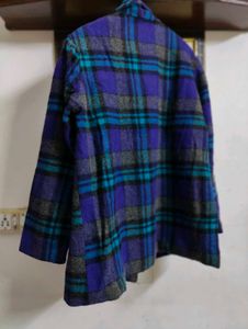 imported coats with attached shwal design