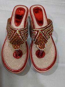 Dark Maharoon Color Sandal