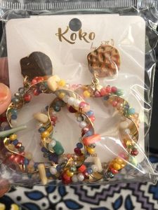 NEW MULTICOLORED EARRINGS