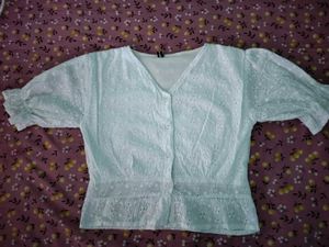 White Zara Dupes Top