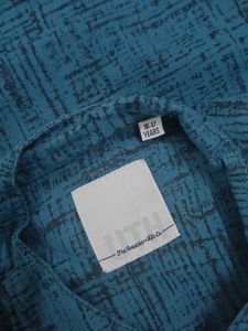Stylish Blue Patterned Shirt